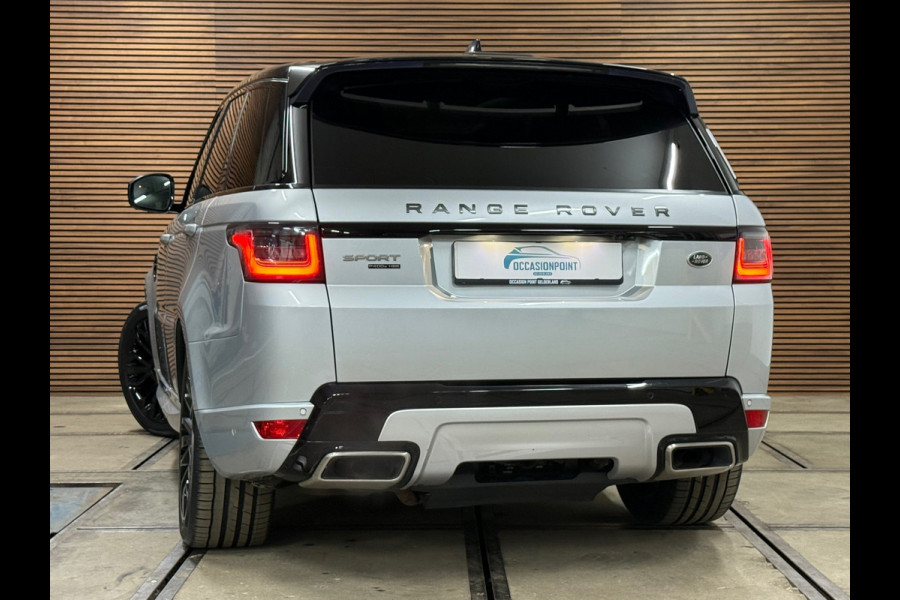Land Rover Range Rover Sport 2.0 P400e HSE | Pano | Meridian | 360° Camera | Leer | Luchtvering | Carplay | 21' inch