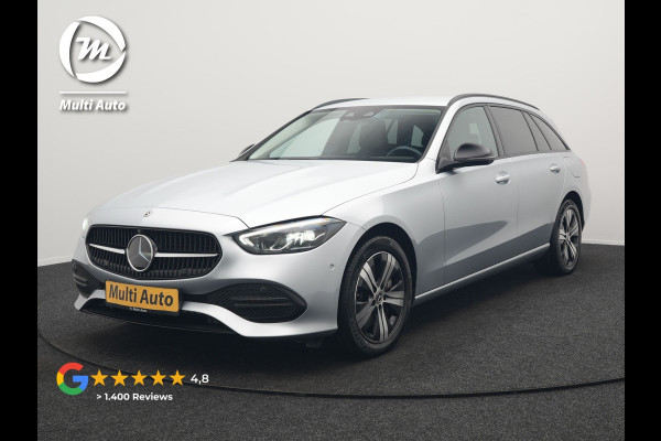 Mercedes-Benz C-Klasse Estate 300 e Avantgarde Plug In Hybrid 313pk Dealer O.H. PHEV | Adaptive Cruise | 360 Camera | Lederen Sportstoelen Verwarmd | Night Pakket | Apple Carplay | Sfeerverlichting | Blis | Navigatie | DAB |