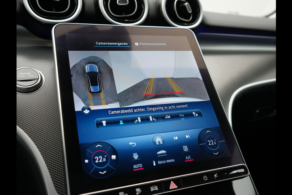 Mercedes-Benz C-Klasse Estate 300 e Avantgarde Plug In Hybrid 313pk Dealer O.H. PHEV | Adaptive Cruise | 360 Camera | Lederen Sportstoelen Verwarmd | Night Pakket | Apple Carplay | Sfeerverlichting | Blis | Navigatie | DAB |