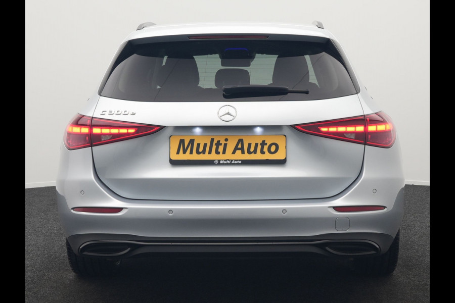 Mercedes-Benz C-Klasse Estate 300 e Avantgarde Plug In Hybrid 313pk Dealer O.H. PHEV | Adaptive Cruise | 360 Camera | Lederen Sportstoelen Verwarmd | Night Pakket | Apple Carplay | Sfeerverlichting | Blis | Navigatie | DAB |