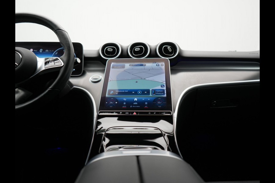 Mercedes-Benz C-Klasse Estate 300 e Avantgarde Plug In Hybrid 313pk Dealer O.H. PHEV | Adaptive Cruise | 360 Camera | Lederen Sportstoelen Verwarmd | Night Pakket | Apple Carplay | Sfeerverlichting | Blis | Navigatie | DAB |