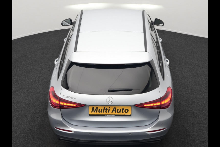 Mercedes-Benz C-Klasse Estate 300 e Avantgarde Plug In Hybrid 313pk Dealer O.H. PHEV | Adaptive Cruise | 360 Camera | Lederen Sportstoelen Verwarmd | Night Pakket | Apple Carplay | Sfeerverlichting | Blis | Navigatie | DAB |