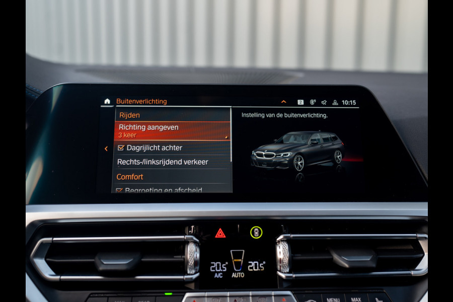 BMW 3-serie 320i High Executive | M-Sport | Laser | Stoelgeheugen | Trekhaak wegkl. | 19'' | Head Up | Camera | Keyless | Prijs Rijklaar!!