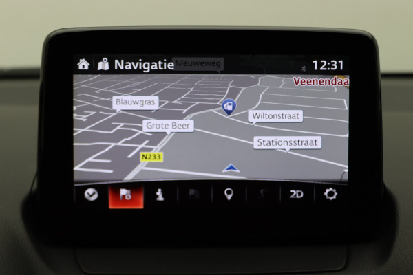 Mazda CX-3 2.0 SkyActiv-G 120 Dynamic Climate, Stoelverw., Cruise, Navigatie, Bluetooth, DAB, PDC, Trekhaak