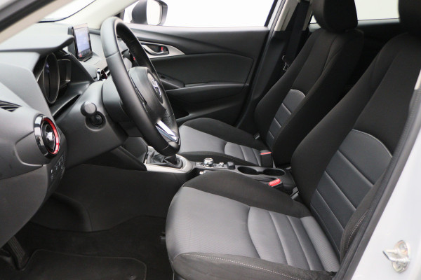 Mazda CX-3 2.0 SkyActiv-G 120 Dynamic Climate, Stoelverw., Cruise, Navigatie, Bluetooth, DAB, PDC, Trekhaak