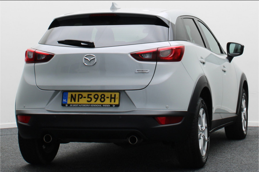 Mazda CX-3 2.0 SkyActiv-G 120 Dynamic Climate, Stoelverw., Cruise, Navigatie, Bluetooth, DAB, PDC, Trekhaak