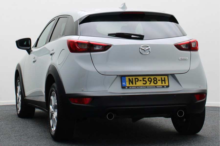 Mazda CX-3 2.0 SkyActiv-G 120 Dynamic Climate, Stoelverw., Cruise, Navigatie, Bluetooth, DAB, PDC, Trekhaak
