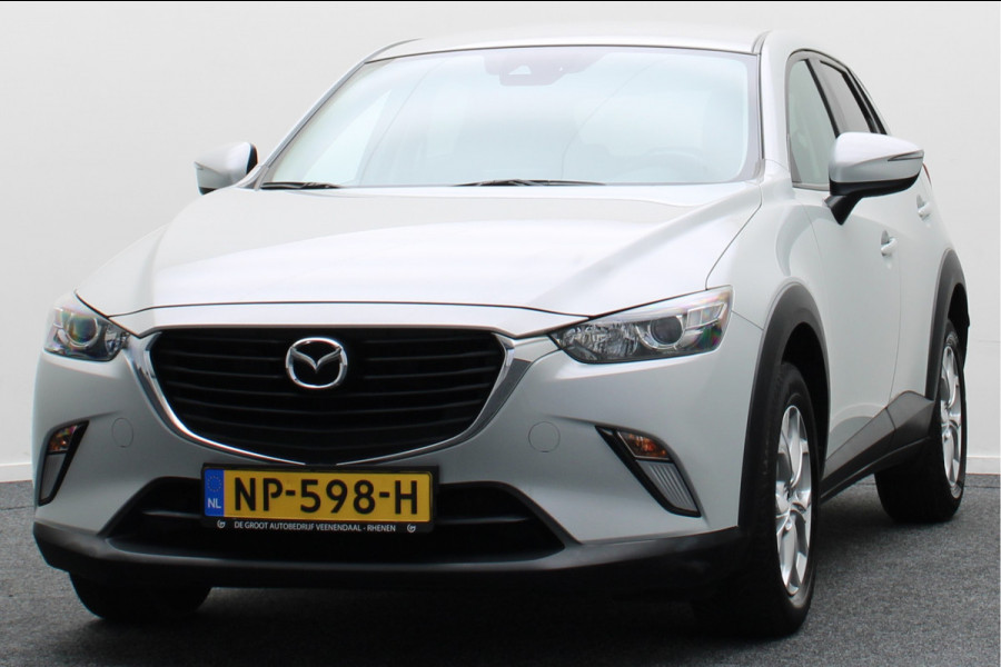 Mazda CX-3 2.0 SkyActiv-G 120 Dynamic Climate, Stoelverw., Cruise, Navigatie, Bluetooth, DAB, PDC, Trekhaak