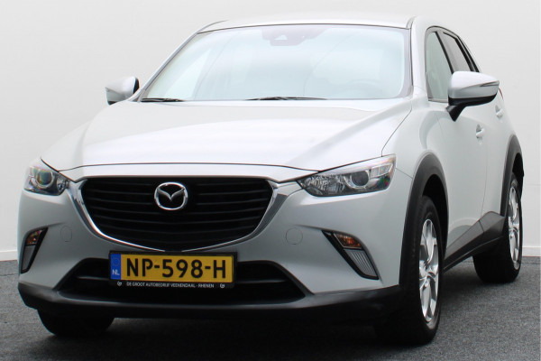 Mazda CX-3 2.0 SkyActiv-G 120 Dynamic Climate, Stoelverw., Cruise, Navigatie, Bluetooth, DAB, PDC, Trekhaak