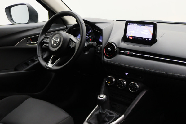 Mazda CX-3 2.0 SkyActiv-G 120 Dynamic Climate, Stoelverw., Cruise, Navigatie, Bluetooth, DAB, PDC, Trekhaak