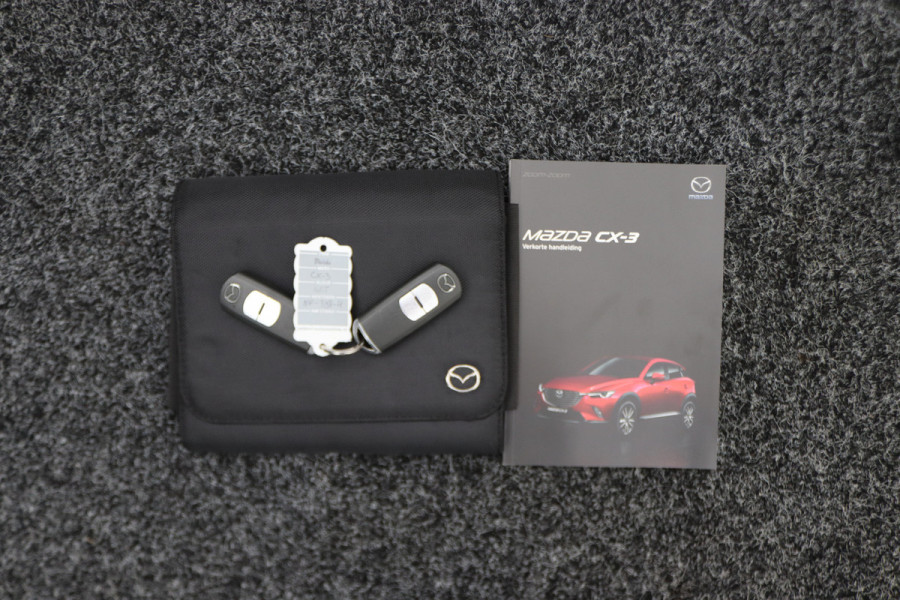 Mazda CX-3 2.0 SkyActiv-G 120 Dynamic Climate, Stoelverw., Cruise, Navigatie, Bluetooth, DAB, PDC, Trekhaak