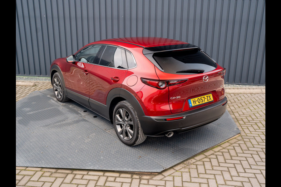 Mazda CX-30 2.0 e-SkyActiv-X M Hybrid Luxury | Leder | Stoelgeheugen | Bose | Head Up | Stoel & Stuur verw. | Prijs Rijklaar!!