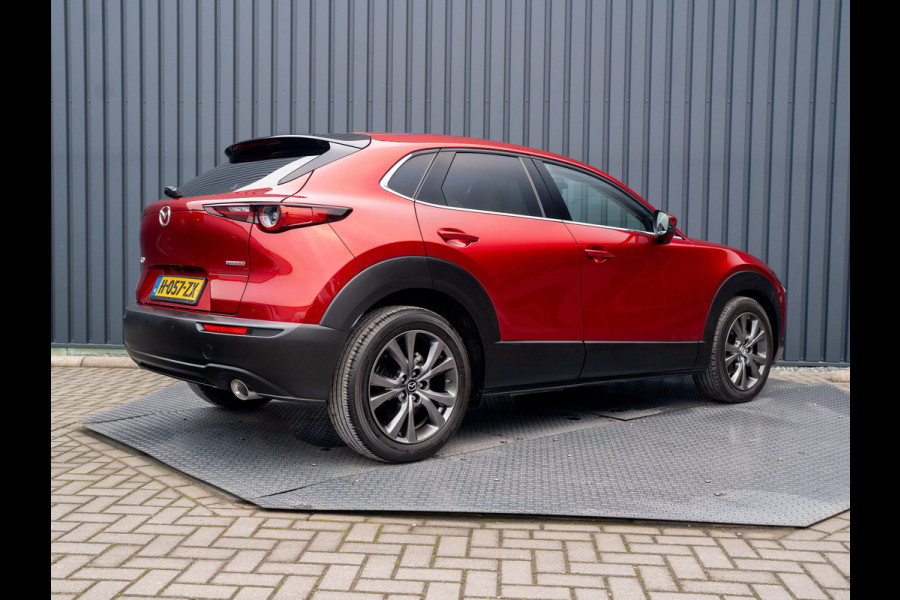 Mazda CX-30 2.0 e-SkyActiv-X M Hybrid Luxury | Leder | Stoelgeheugen | Bose | Head Up | Stoel & Stuur verw. | Prijs Rijklaar!!
