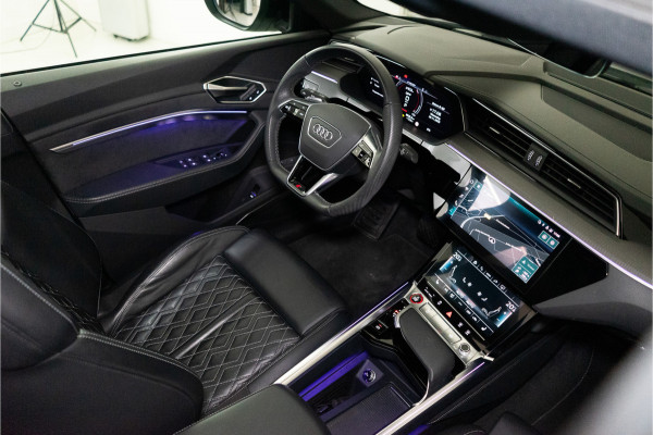 Audi e-tron Sportback S Quattro 95 kWh 504PK | Pano | B&O | RS Stoelen | Sfeer | 12 MND Garantie