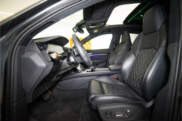Audi e-tron Sportback S Quattro 95 kWh 504PK | Pano | B&O | RS Stoelen | Sfeer | 12 MND Garantie