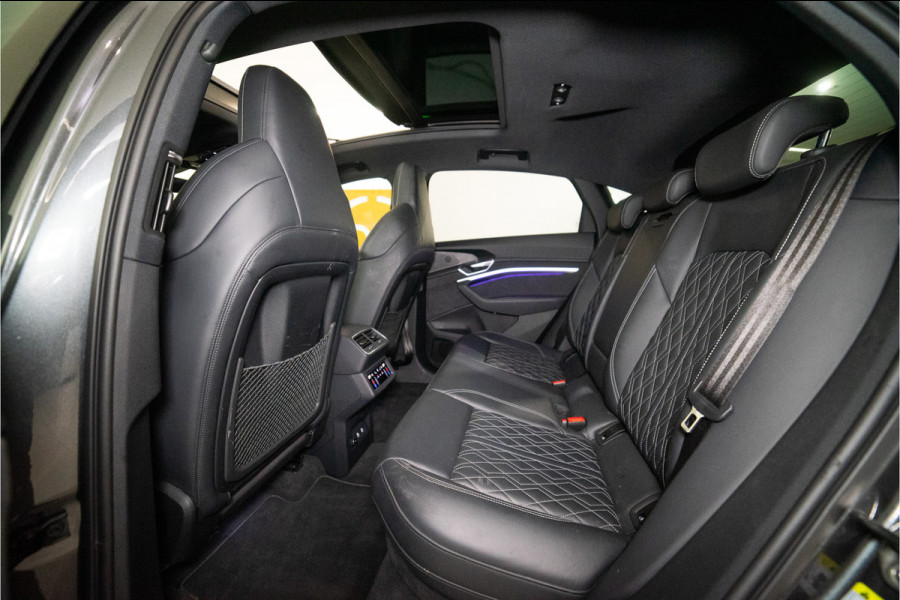 Audi e-tron Sportback S Quattro 95 kWh 504PK | Pano | B&O | RS Stoelen | Sfeer | 12 MND Garantie