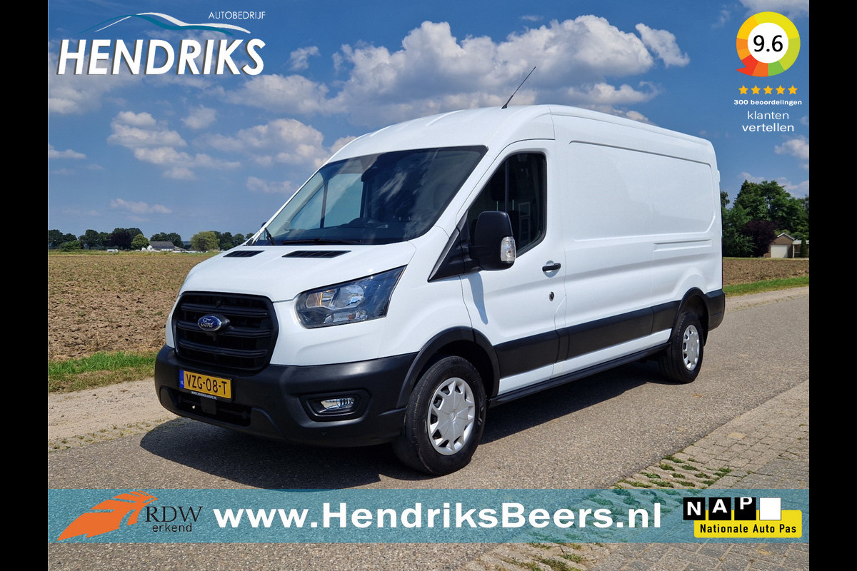 Ford Transit 350 2.0 TDCI L3 H2 Trend - 130 Pk - Euro 6 - Airco - Cruise Control