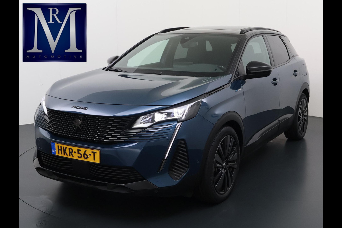 Peugeot 3008 1.6 HYbrid4 300 GT Pack Business VAN: €30.900,- VOOR: €28.330,- UW EINDEJAARSVOORDEEL: €2.570,- | BLACK PACK | PANO DAK | APPLE CARPLAY / ANDROID AUTO | AFN. TREKHAAK | FOCAL AUDIO | 300 PK! | MEM. STOEL MET MASSAGE |