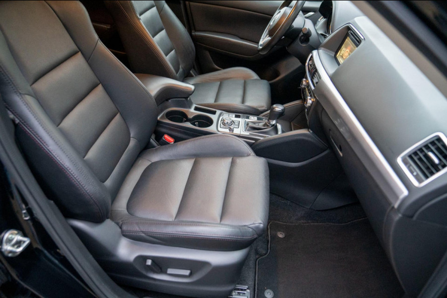 Mazda CX-5 2.0 SkyActiv-G 165 Skylease GT 2WD|Prijs incl. 12 mnd garantie|Trekhaak PDC NAV LMV Bluetooth Vol leder Stoelverwarming