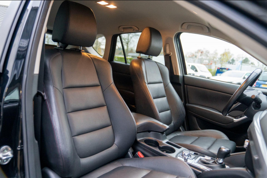 Mazda CX-5 2.0 SkyActiv-G 165 Skylease GT 2WD|Prijs incl. 12 mnd garantie|Trekhaak PDC NAV LMV Bluetooth Vol leder Stoelverwarming