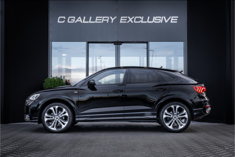 Audi Q3 Sportback 35 TFSI S Edition Competition - Panorama | Sonos | Carbon | Elek. Trekhaak | 360 Camera