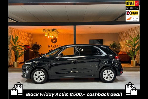 Citroën C4 Spacetourer 1.2 PureTech Garantie LED CarPlay Navi Clima Cruise Lane PDC Rijklaar