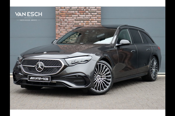 Mercedes-Benz E-Klasse Estate 300 e AMG Line | Hyperscreen | Distronic+ | Panoramadak | Memory | Stoelventilatie | Burmester | HUD | Digital Light | Trekhaak | Augemented Reality |
