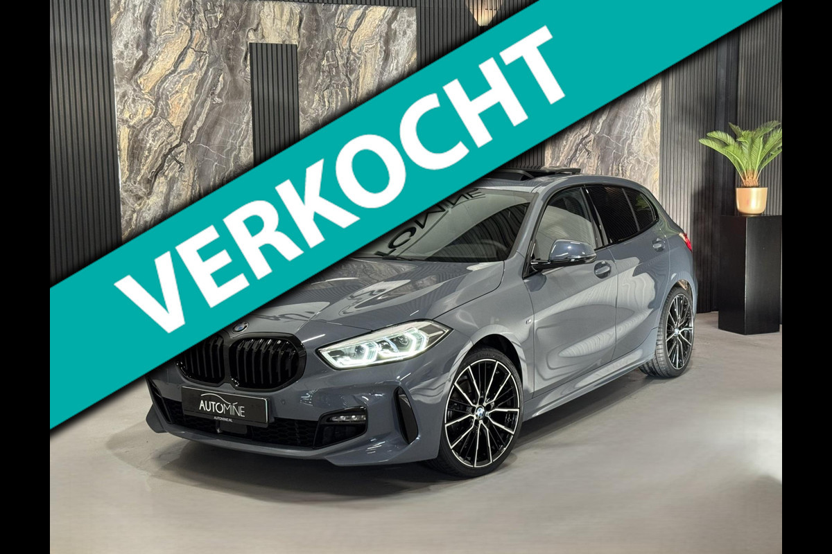 BMW 1-serie 118i M Sport|PANO|SFEER|ALCANTARA|KUIPSTOELEN|BOMVOL