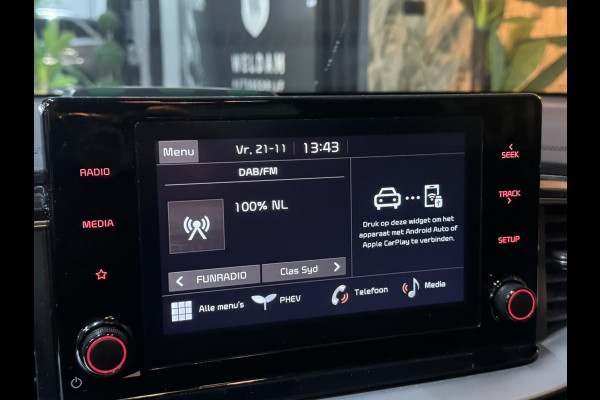 Kia Ceed Sportswagon 1.6 GDI PHEV DynamicLine Garantie Carplay Camera StuurVW StoelVW Keyless Adoptieve Cruise Navi Clima Rijklaar