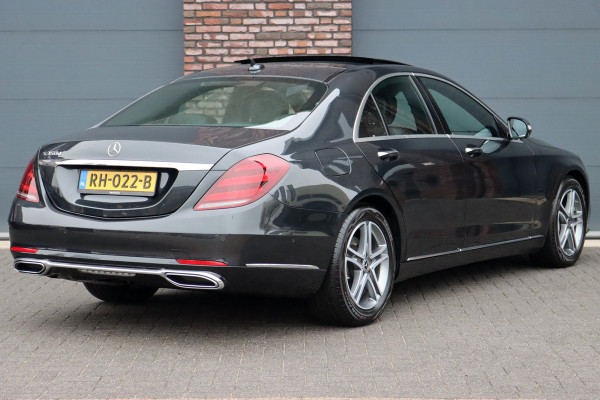 Mercedes-Benz S-Klasse 350d | Distronic+ | Memory | Massage | Burmester | Panoramadak | Stoelventilatie | HUD | Nappa Leder | Surround Camera | Trekhaak | Soft Close | Luchtkwaliteitspakket |