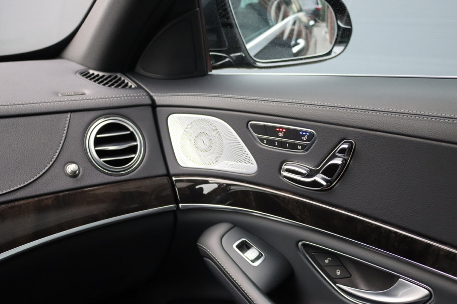 Mercedes-Benz S-Klasse 350d | Distronic+ | Memory | Massage | Burmester | Panoramadak | Stoelventilatie | HUD | Nappa Leder | Surround Camera | Trekhaak | Soft Close | Luchtkwaliteitspakket |
