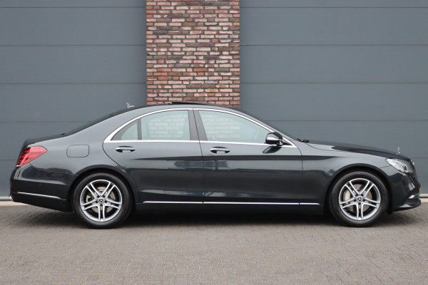 Mercedes-Benz S-Klasse 350d | Distronic+ | Memory | Massage | Burmester | Panoramadak | Stoelventilatie | HUD | Nappa Leder | Surround Camera | Trekhaak | Soft Close | Luchtkwaliteitspakket |