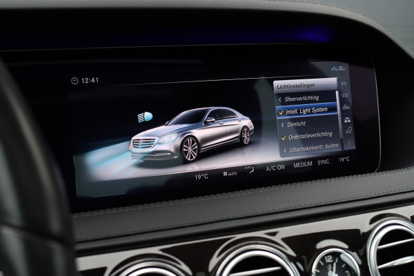 Mercedes-Benz S-Klasse 350d | Distronic+ | Memory | Massage | Burmester | Panoramadak | Stoelventilatie | HUD | Nappa Leder | Surround Camera | Trekhaak | Soft Close | Luchtkwaliteitspakket |