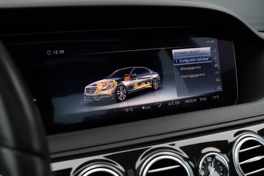 Mercedes-Benz S-Klasse 350d | Distronic+ | Memory | Massage | Burmester | Panoramadak | Stoelventilatie | HUD | Nappa Leder | Surround Camera | Trekhaak | Soft Close | Luchtkwaliteitspakket |