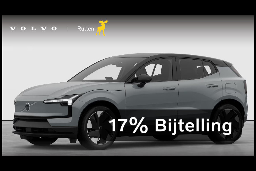 Volvo EX30 252PK Automaar Single Ext. Range Plus 69 kWh / Adaptieve Cruise Control / BLIS / Dodehoek Detectie / Parkeersensoren voor en achter/ Achteruitrijcamera/ Warmtepomp/ Google Services/
