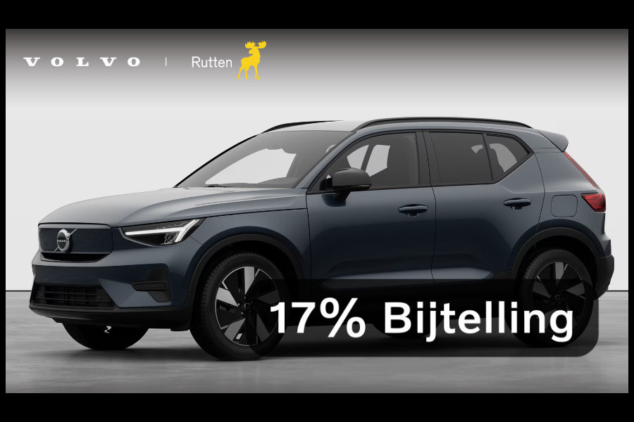 Volvo EX40 252PK Automaat Single Ext. Range Core / Driver Assist / Adaptieve cruise control / BLIS / Stoel - en stuurwielverwarming / Pakeersensoren met camera / Apple carplay /