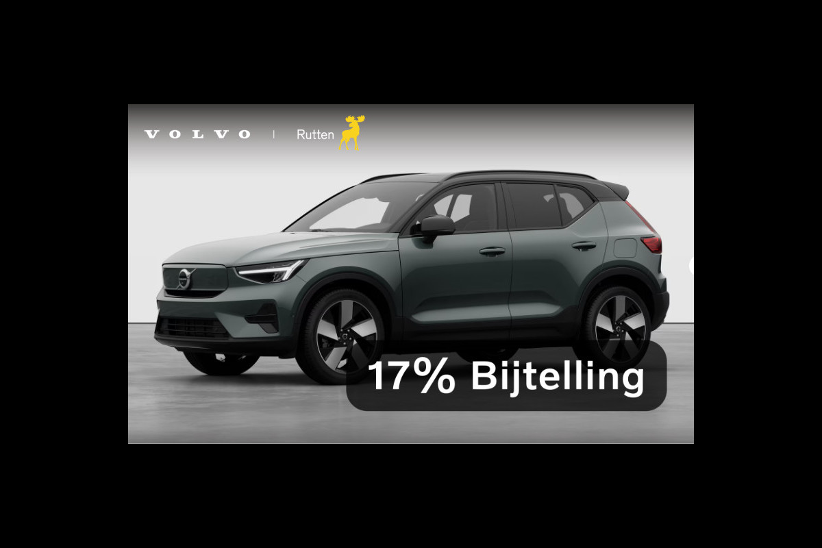 Volvo EX40 252PK Auotmaat Single Motor Extended Range Plus Panoramadak / Apple Carplay / Android Auto / Harman kardon audio / Adaptive cruise control / Pilot assist / Lichtmetalen velgen /