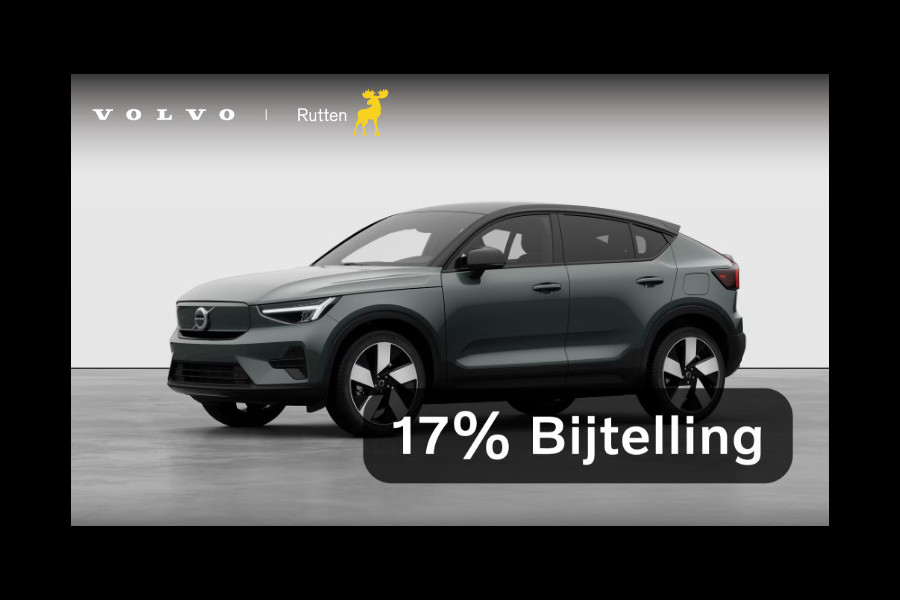 Volvo EC40 252PK Automaat Single Ext. Range Plus / Modeljaar 2026 / Adaptive cruise control  / Pilot assist / BLIS / Stoel en stuur verwarming / Elektrische achterklep / Parkeersensoren met camera / Google infotainment / Panoramadak