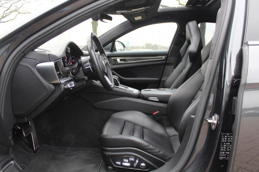 Porsche Panamera 4.0 Turbo S E-Hybrid / Panoramadak / 360Camera / Achterasbesturing / Nachtzicht / Softclose / 21'' / Sportuitlaat / Matrix LED / Carbon intr. / Bose / Sportdesign / Volleder / Dodehoek / DAB / ACC