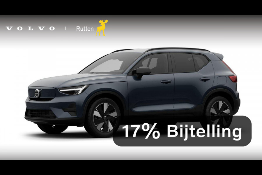 Volvo EX40 252PK Single Motor Extended Range 82 kWh Business Edition/ Navigatie / Camera / Adaptive Cruise control / Stuur & Stoelverwarming / Harman Kardon / Getinte Ramen / 19" LM Velgen