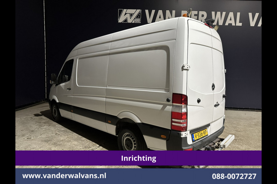 Mercedes-Benz Sprinter 314CDI 143pk L2H2 inrichting Euro6 Airco | Camera | Navigatie | 2800kg Trekhaak Omvormer Cruisecontrol, Chauffeursstoel, Parkeersensoren