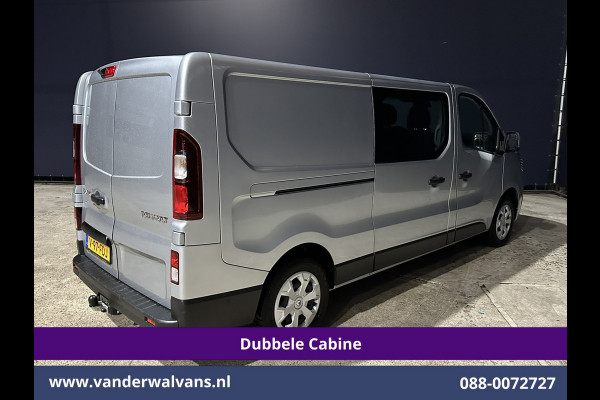 Renault Trafic 2.0 BluedCi 131pk L2H1 Dubbele Cabine Fabrieksgarantie Euro6 Airco | 6-Zits | Navigatie | LED | Camera | Cruisecontrol 2500kg Trekhaak, Parkeersensoren