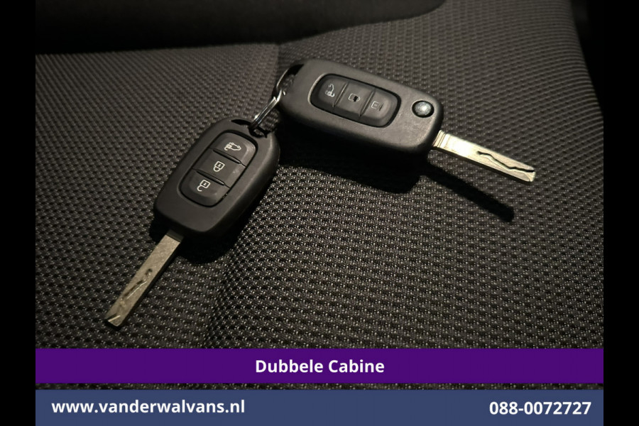 Renault Trafic 2.0 BluedCi 131pk L2H1 Dubbele Cabine Fabrieksgarantie Euro6 Airco | 6-Zits | Navigatie | LED | Camera | Cruisecontrol 2500kg Trekhaak, Parkeersensoren
