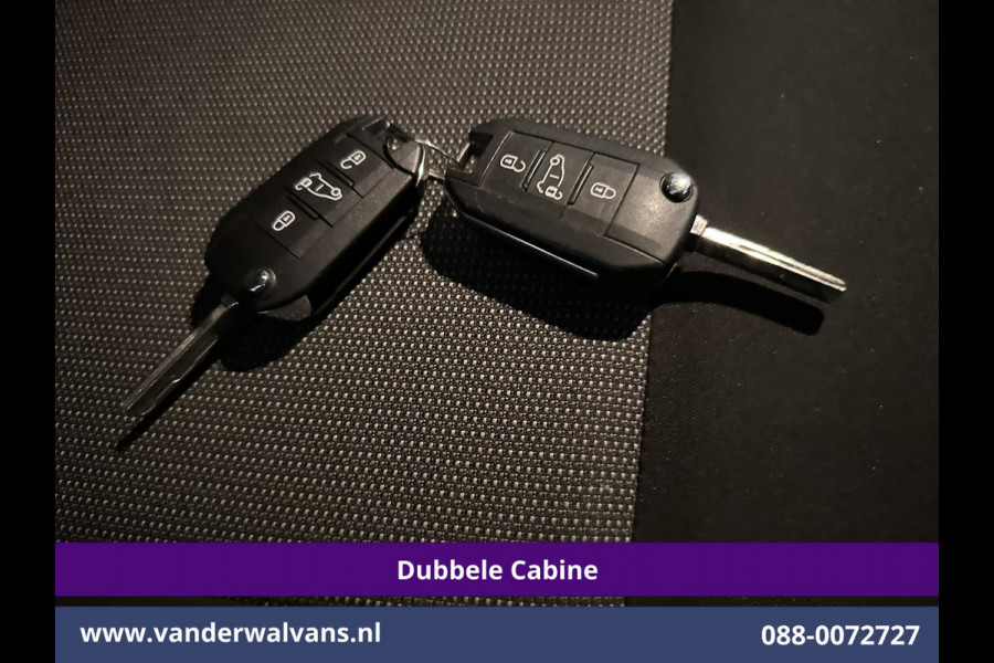 Opel Vivaro 2.0CDTI 145pk L3H1 Dubbele Cabine Euro6 Airco | 6-Zits | Navigatie | 2500kg Trekhaak | Apple Carplay Android Auto, Cruisecontrol, Parkeersensoren