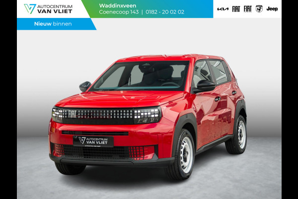 Fiat Grande Panda Red 11 kW 44 kWh | Airco | Cruise | Apple Carplay | 16" | PDC
