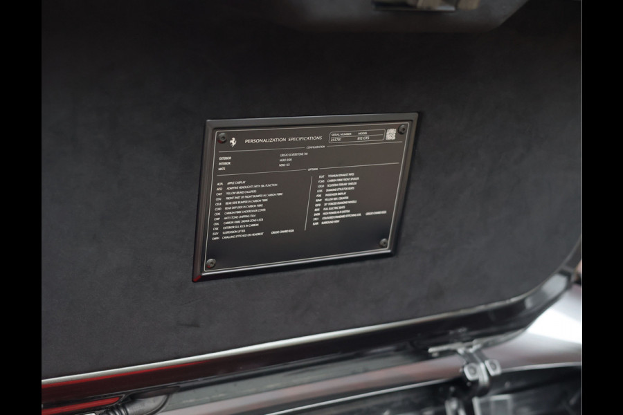 Ferrari 812 GTS 6.5 V12 HELE | Lift - 360 - JBL - Grigio Silverstone