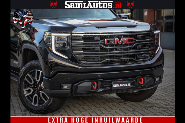 GMC Sierra AT4 6.2 V8 4X4 | VIRTUAL COCKPIT | HUD | BOM VOL | DC | RAM DEALER NEDERLAND | | GRIJSKENTEKEN | DUBBELE CABINE | PICK UP | VOORRAAD 261530 |