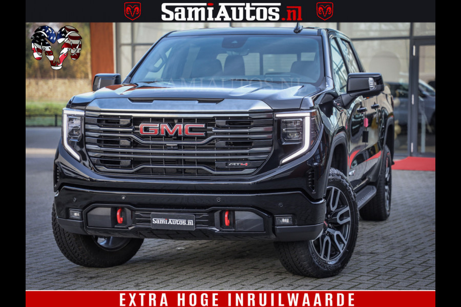 GMC Sierra AT4 6.2 V8 4X4 | VIRTUAL COCKPIT | HUD | BOM VOL | DC | RAM DEALER NEDERLAND | | GRIJSKENTEKEN | DUBBELE CABINE | PICK UP | VOORRAAD 261530 |