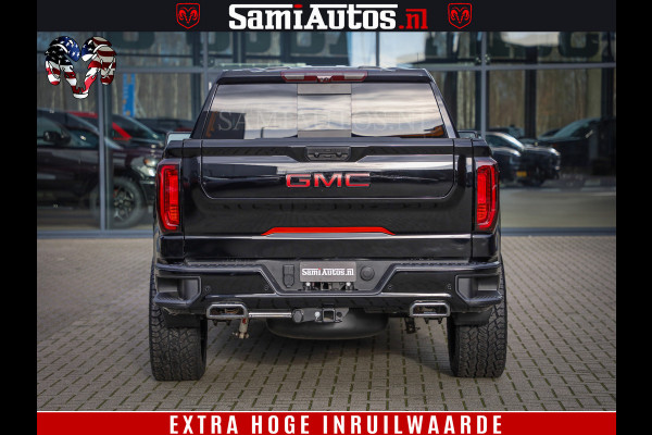 GMC Sierra AT4 6.2 V8 4X4 | VIRTUAL COCKPIT | HUD | BOM VOL | DC | RAM DEALER NEDERLAND | Dubbele Cabine met Royale 5 Zitplaatsen | BPM vrij | Nu Leverbaar uit Voorraad | Voorraad Nr 248378 |