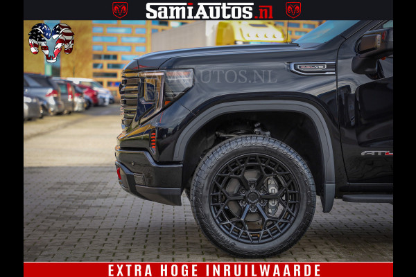 GMC Sierra AT4 6.2 V8 4X4 | VIRTUAL COCKPIT | HUD | BOM VOL | DC | RAM DEALER NEDERLAND | Dubbele Cabine met Royale 5 Zitplaatsen | BPM vrij | Nu Leverbaar uit Voorraad | Voorraad Nr 248378 |